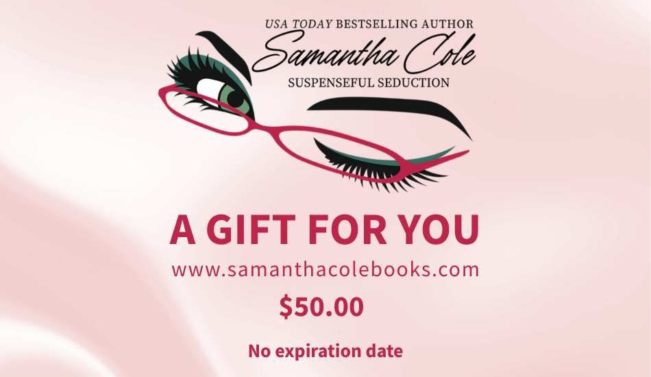 Samantha Cole Books Gift Card